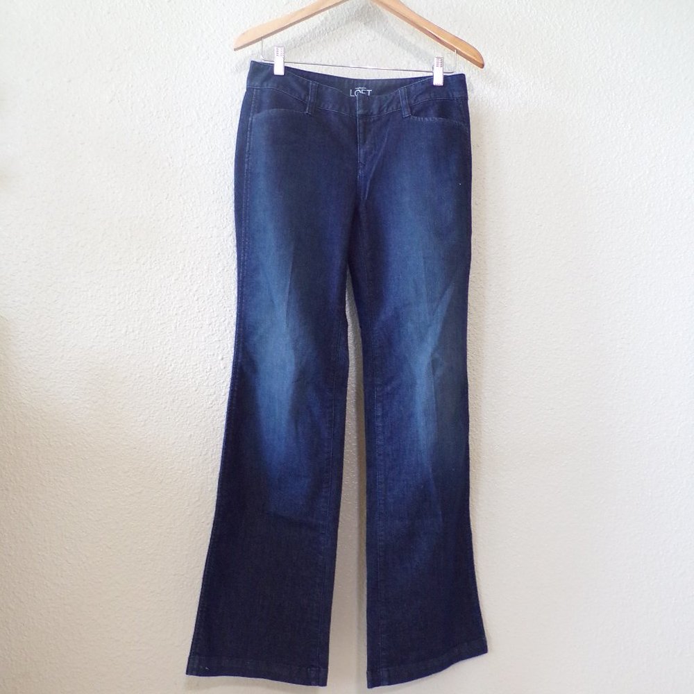LOFT Curvy Flare Jeans